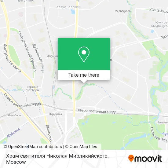 Храм святителя Николая Мирликийского map