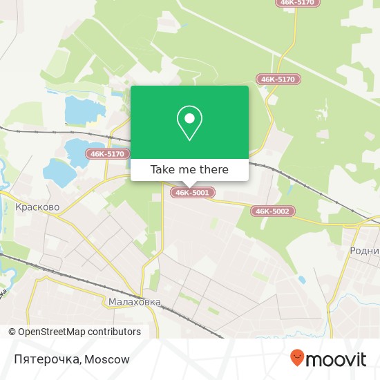 Пятерочка map