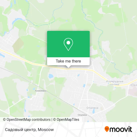 Садовый центр map