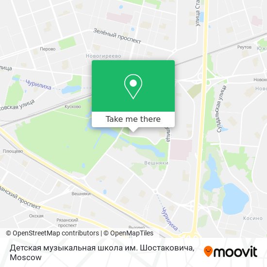 Детская музыкальная школа им. Шостаковича map