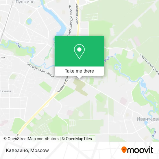Кавезино map