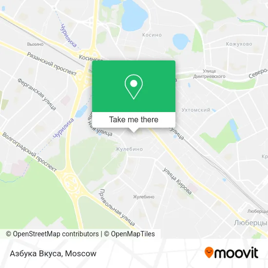 Азбука Вкуса map