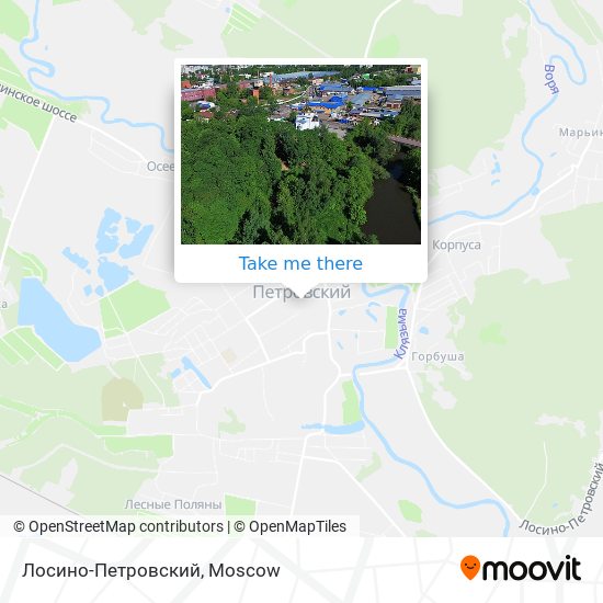 Лосино-Петровский map