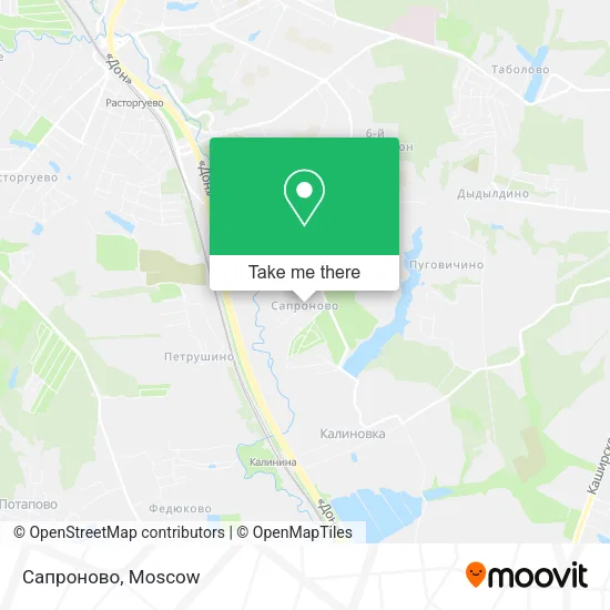 Сапроново map