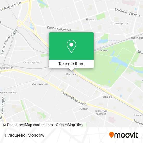 Плющево map