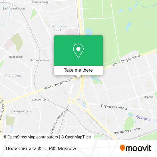 Поликлиника ФТС РФ map