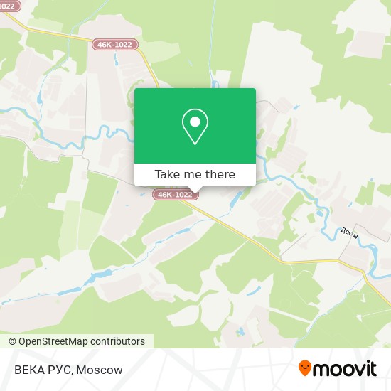 ВЕКА РУС map