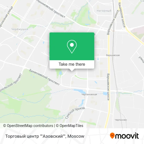 Торговый центр ""Азовский"" map