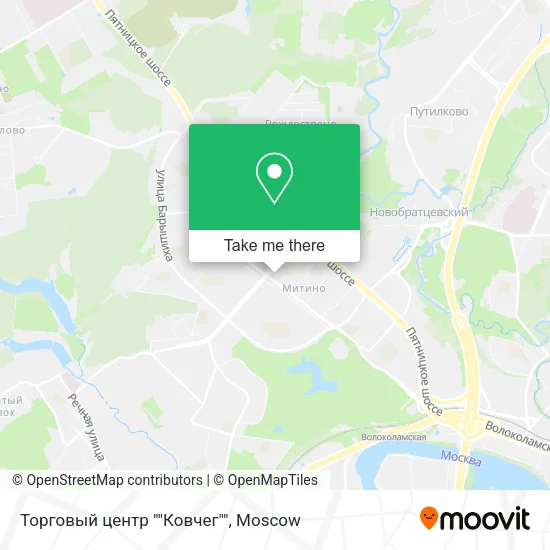 Торговый центр ""Ковчег"" map