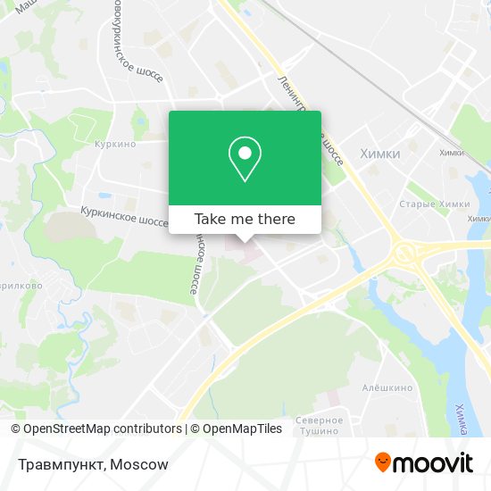 Травмпункт map