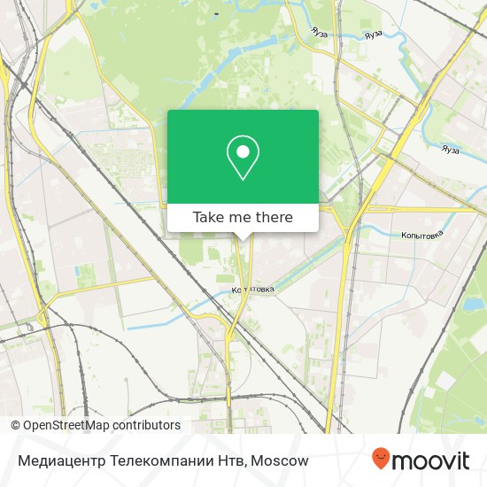 Медиацентр Телекомпании Нтв map