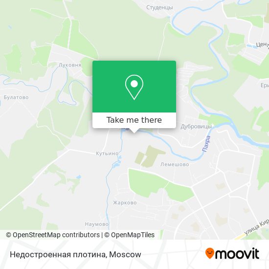 Недостроенная плотина map