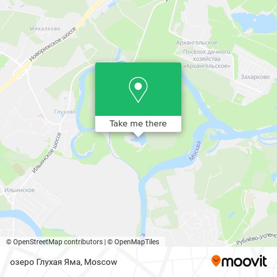 озеро Глухая Яма map