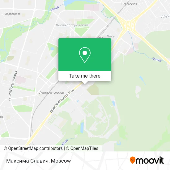 Максима Славия map
