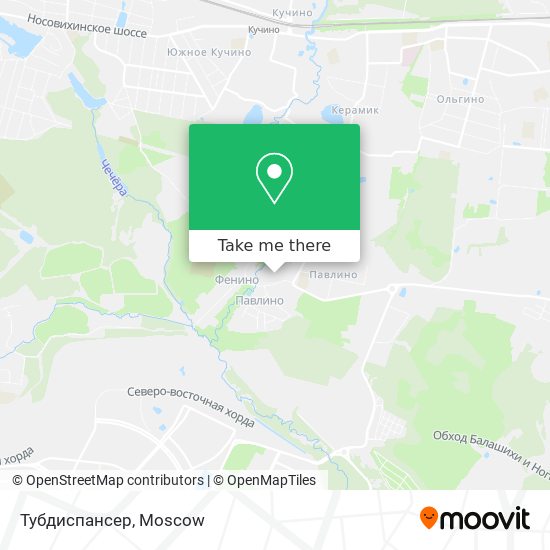 Тубдиспансер map