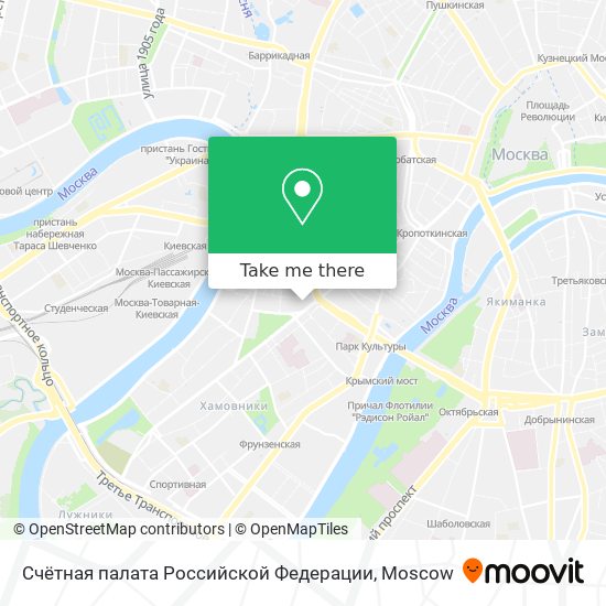 Счётная палата Российской Федерации map