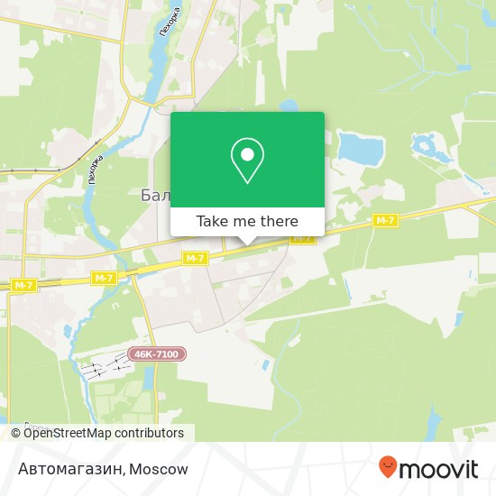 Автомагазин map