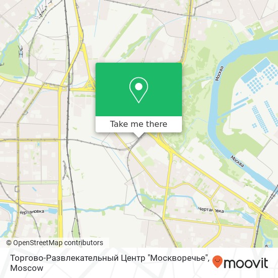 Торгово-Развлекательный Центр "Москворечье" map