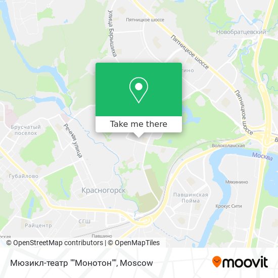 Мюзикл-театр ""Монотон"" map