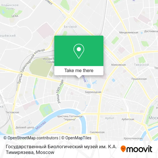 Государственный Биологический музей им. К.А. Тимирязева map