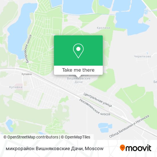 микрорайон Вишняковские Дачи map