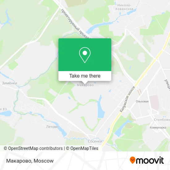 Макарово map