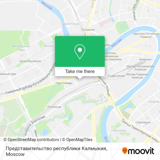 Представительство республики Калмыкия map