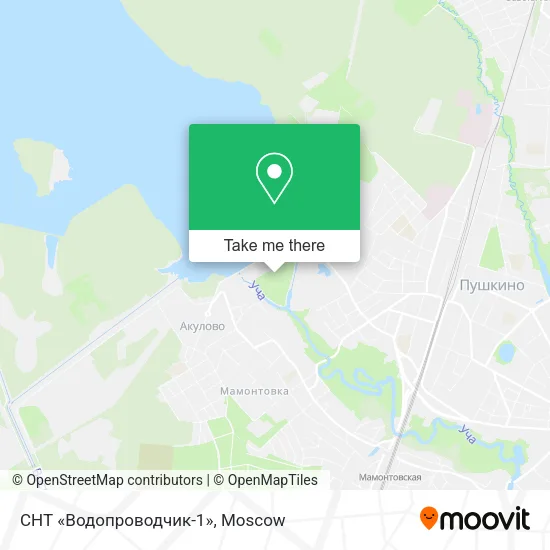 СНТ «Водопроводчик-1» map