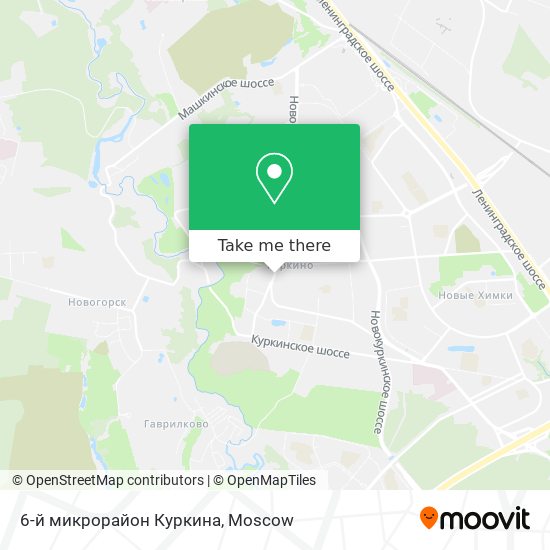 6-й микрорайон Куркина map