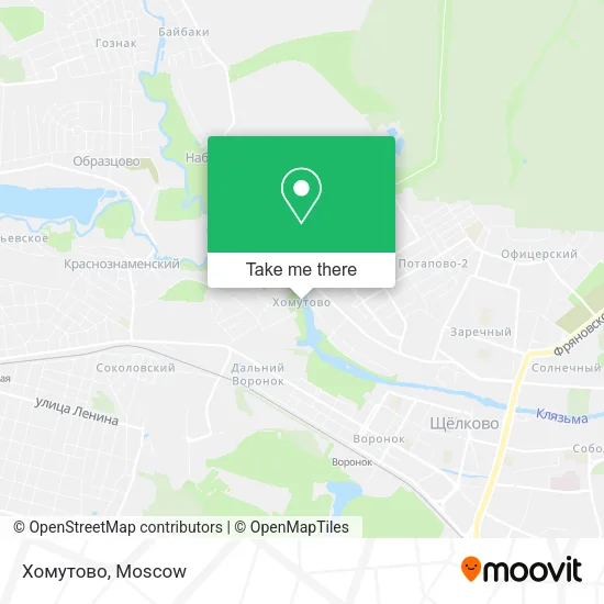 Хомутово map