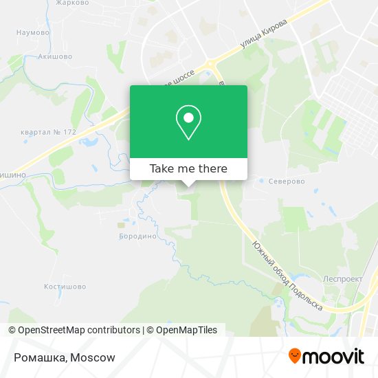 Ромашка map