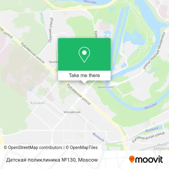 Детская поликлиника №130 map