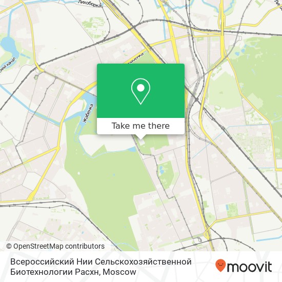 Всероссийский Нии Сельскохозяйственной Биотехнологии Расхн map