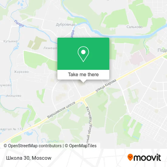 Школа 30 map