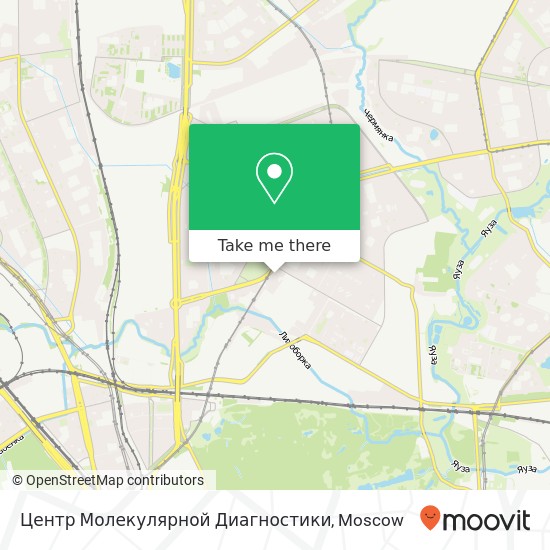 Центр Молекулярной Диагностики map