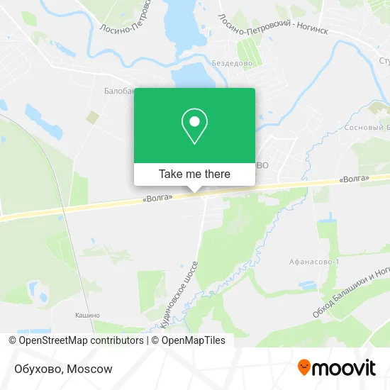 Обухово map