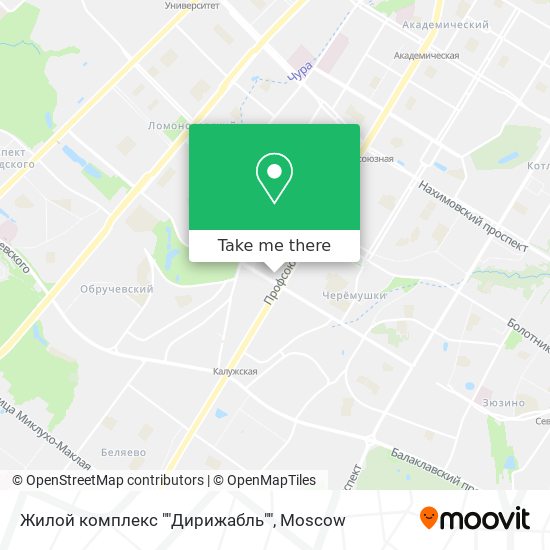 Жилой комплекс ""Дирижабль"" map