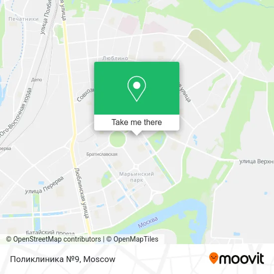 Поликлиника №9 map