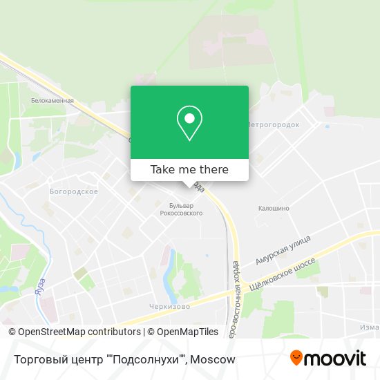 Торговый центр ""Подсолнухи"" map