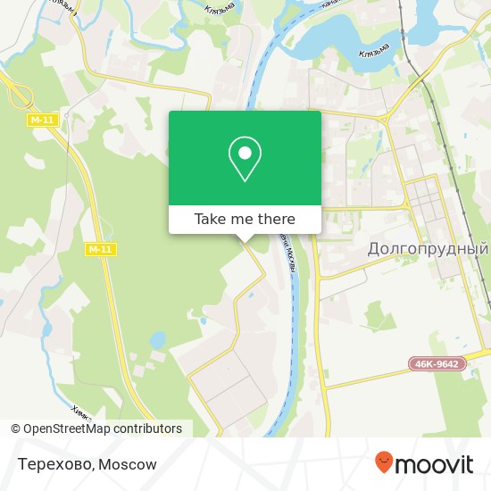 Терехово map