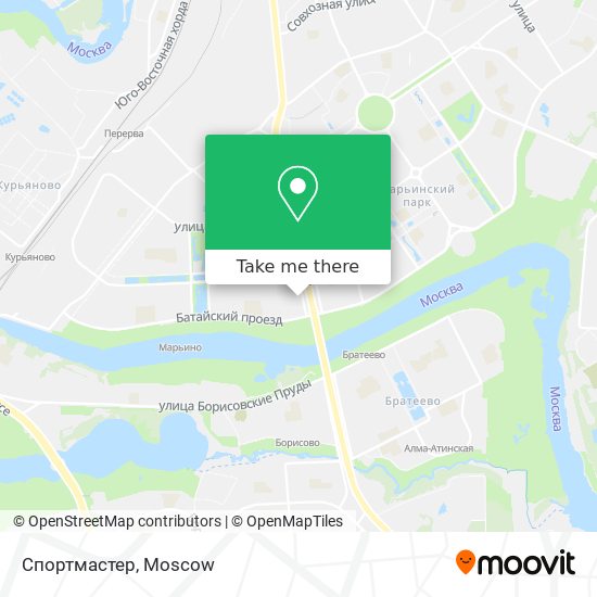 Спортмастер map