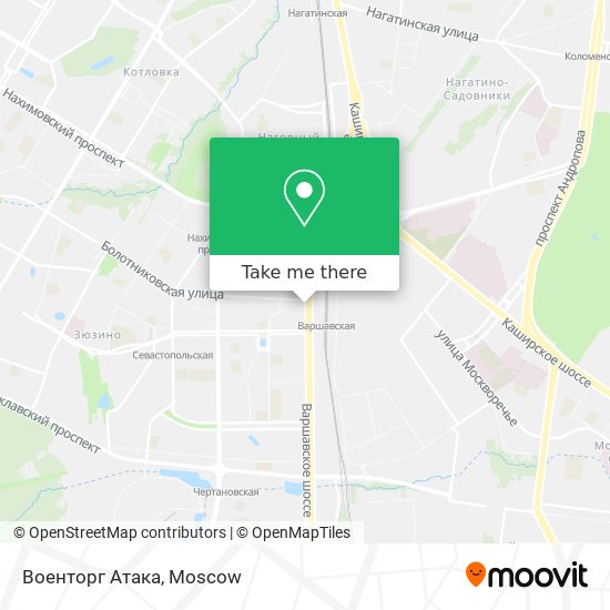 Военторг Атака map