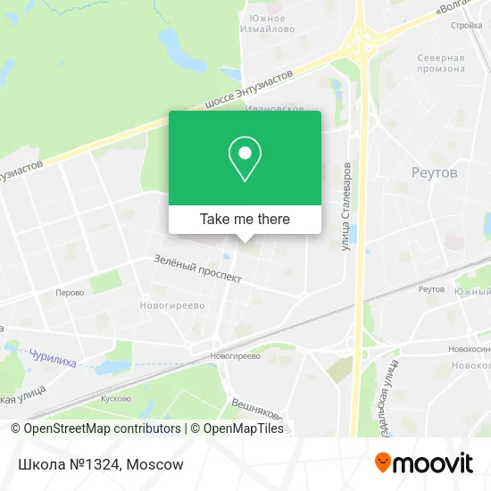 Школа №1324 map