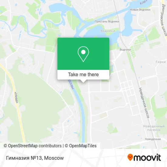 Гимназия №13 map