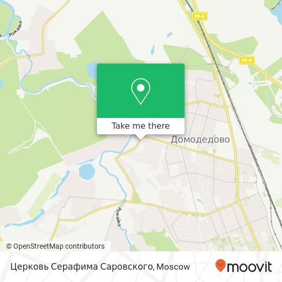 Церковь Серафима Саровского map