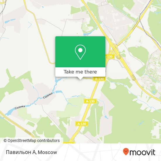 Павильон А map