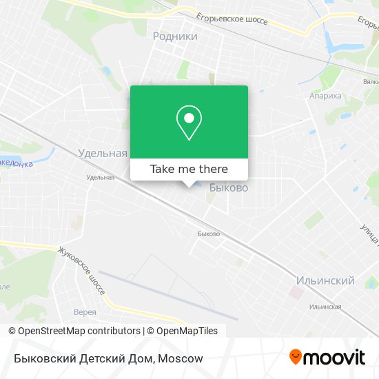 Быковский Детский Дом map