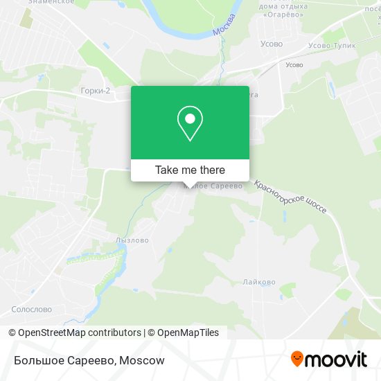 Большое Сареево map