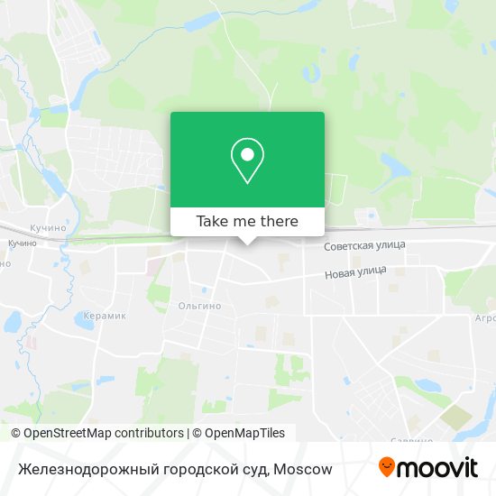 Железнодорожный городской суд map