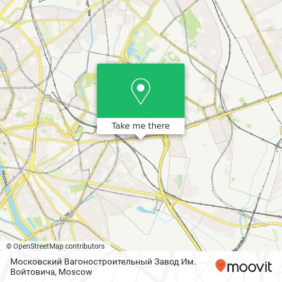 Московский Вагоностроительный Завод Им. Войтовича map